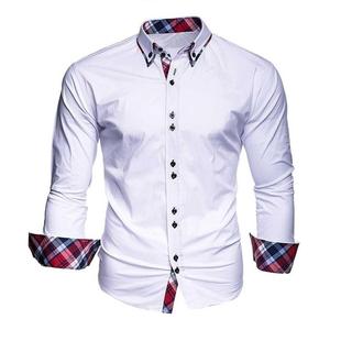 Men's business shirt long-sleeved slim-fit formal casual shi