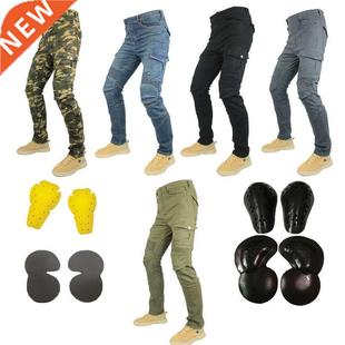 UGB06 Motorcycle Jeans Pantalones Motocicleta Hombre Feather