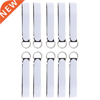 10Pcs Sublimation Blank Neoprene Wristlet Lanyards Strap