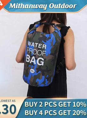 Mochila Impermeable para estanque de camuflaje, Bolsa seca d