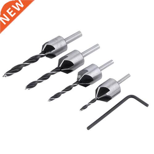 5 Flute Countersink Drills Bit HSS Drills Bit Reamer Set 适