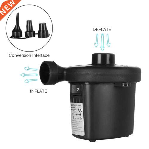 12.3*10*11.4cm Electric Air Pump Inflate Deflate Airbed Boa