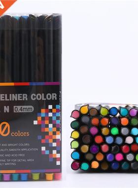 *Colored Fine Liner Pen Set Journal Pen 0.4mm Micron Fineli