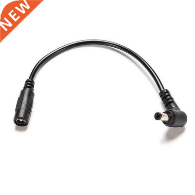 DC Power Plug Cable 5.5 x 2.1mm Male 90 Degree Right Angle T