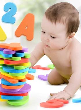 Bathtub Bathroom Educational Learning Toys Foam Letters Alp