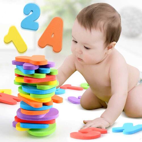 Bathtub Bathroom Educational Learning Toys Foam Letters Alp