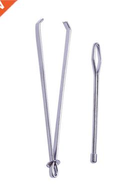 1Pair eel Elaic Cord Pincer Threader Set Belt Wearing Ro