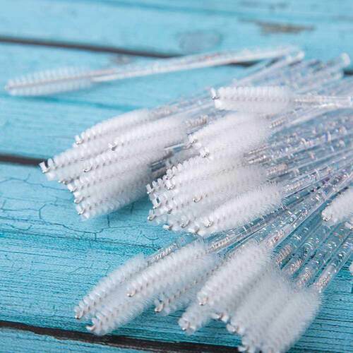 25/50Pc Disposable Eyelash Brushes Eyelashes Extension Tools