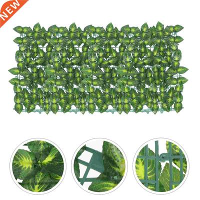 Artificial Fence Privacy Screen Simulated Leaves Fence