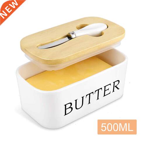 Butter Dish Box Container Transparent Plastic Storage Box Ch