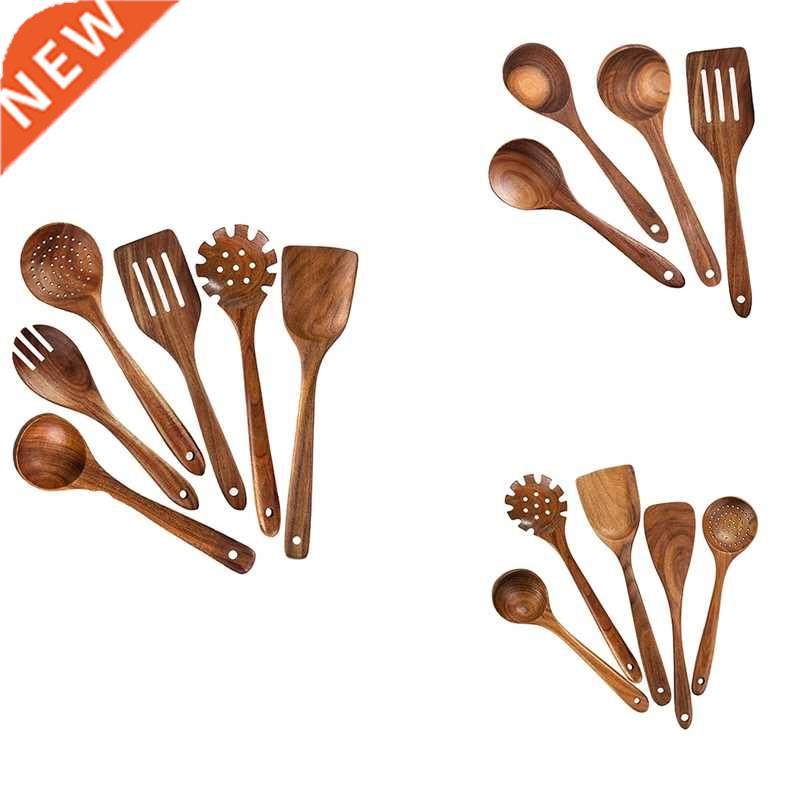 wooden spoons for cooking kitchen utensil set nonstick