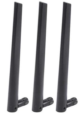 3 PCS New Metal WiFi Antenna of RP-SMA Interface with 5DBi 2