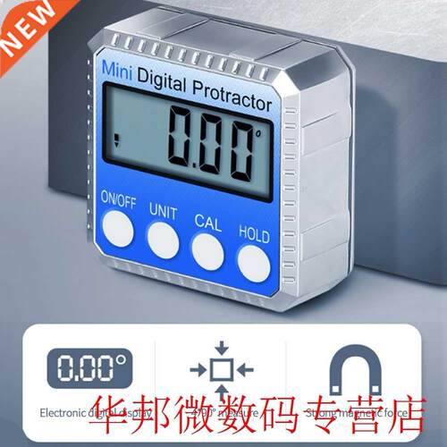 Measuring Tool Inclinometer Portable Angle Finder With Magne
