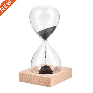 1Pc Awaglass Hand-blown Timer clock Magnet Magnetic Hourglas