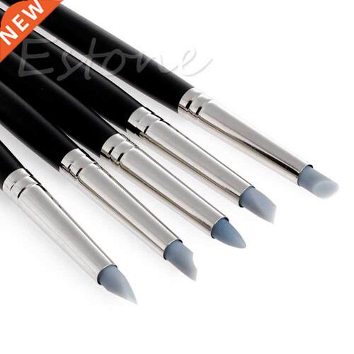5Pcs Silicone Rubber Shapers Polymer Clay Sculpting Fimo Mod