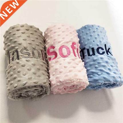 Name Personalised Newborn Baby Blanket Swaddling Baby Beddin