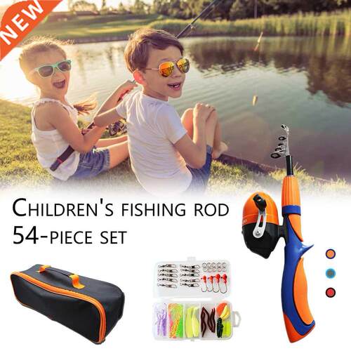 Lightweight And Comfortable Portable Telescopic Kids Fishing