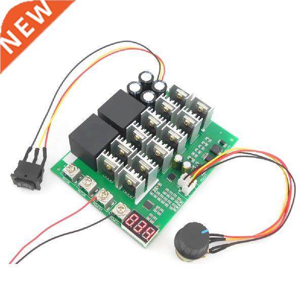 60A 10-55V Digital Display PWM Speed Controller Module
