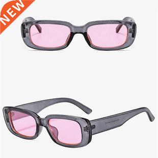 2022 Vintage Sun Glasses Men Women Luxury Retro Small Rectan