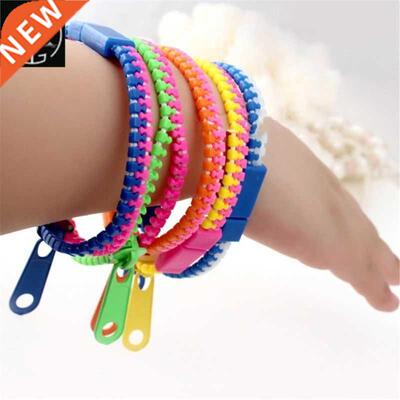 12PCS Friendship Fidget Zipper Bracelets Sensory Toys Bulk S