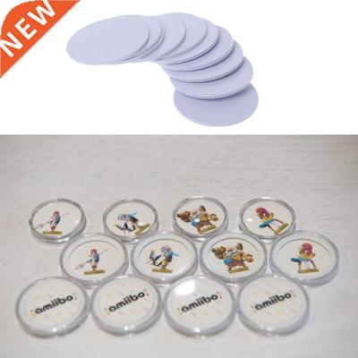 10 pc 25mm Acrylic Material For NTAG215 Coin Holder Capsules