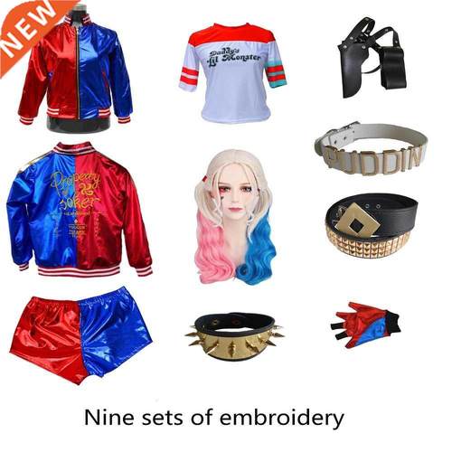 Suicide cosplay Costumes Quinn Squad Hley Monster T Shirt