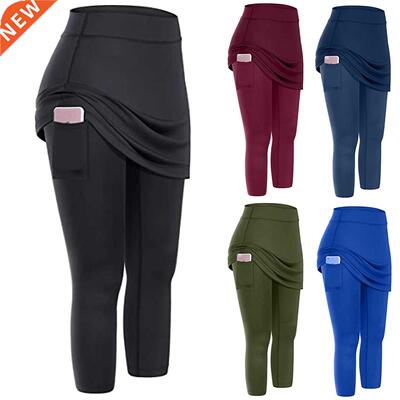 Sport Leggings for Fitness Women Tennis Skirted Leggings Poc