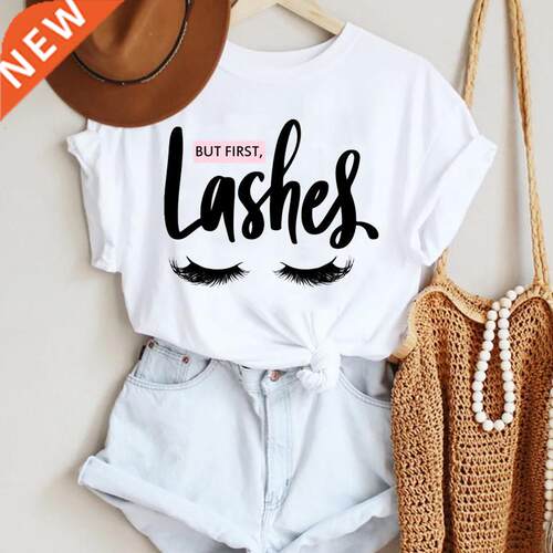 2021 Women Make Up Letter Funny New Eye Eyelash Fashion Car