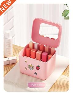 Storage Box with Lipstick Multi-Grid Small Lipstick Case