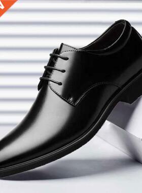 big plus size Shoes Men for Genuine Leather formal wedding
