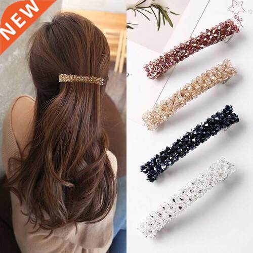 Sweet Color Crystal Sprng Har Clps Pns Handmade Beads Ha
