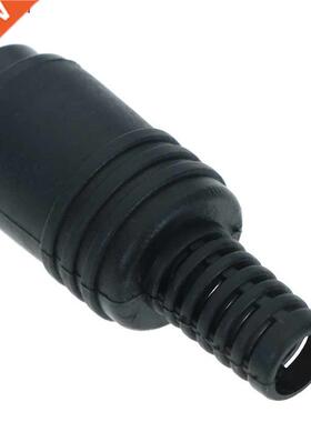 10 pièces noir 2 broches Din femelle prise Hifi haut-