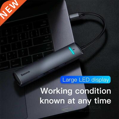 USB C HUB Type C HUB to 4KHD RJ45 Ethernet Multi USB 3.0 Por