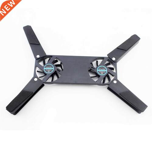 Lap Cooler Pad Stand Base Cooling Foldable Dual Fan USB P