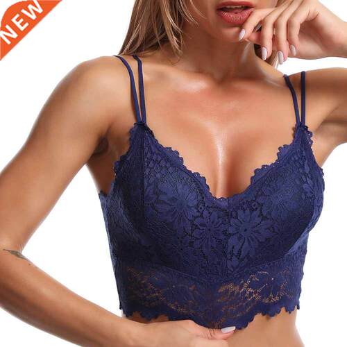 Women Lace Bra Push Up Tops Wireless Lingerie Sexy Women Bra