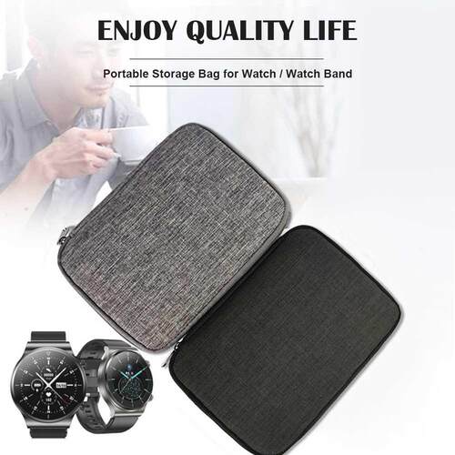 Portable Watchband Organizer Box Watchband Storage Case Watc