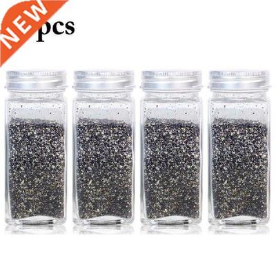 4pcs Kitchen Gadgets Spice Bottle Seasoning Box Kitchen