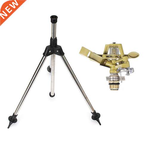 Grden Plnt Wtering Tripod Lwn Sprinkler Irrigtion Syste