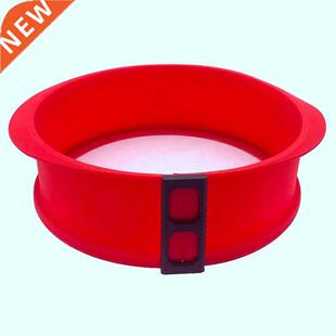 Silicone Springform Pan with Glass Base 3D Sugarcraft