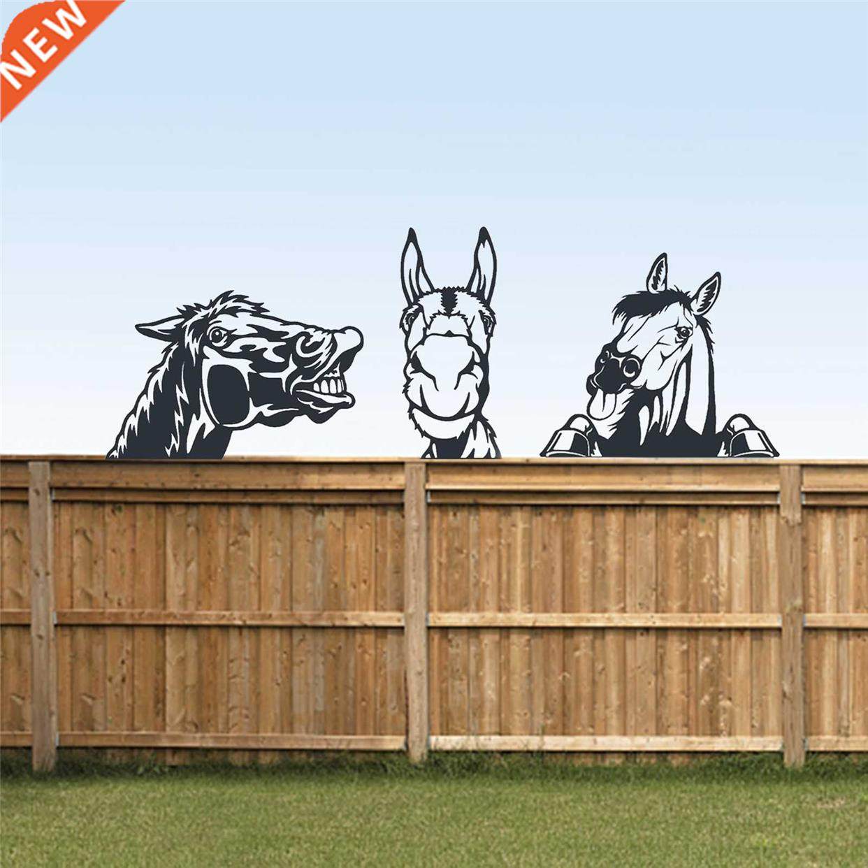 garden animals metal art farm peeping animals cattle metal