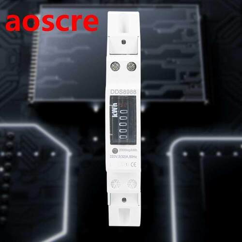CE Home Power Meter High Precision Watt Meter Single Phase T