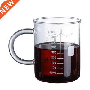 Caffeine Beaker Mug Graduated Beaker Mug with Handle Borosi