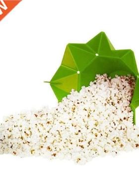 Popcorn Folding Bucket Microwve Popcorn Mker Popcorn Bowl