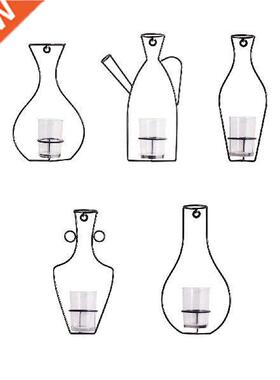 Retro Style Flower Vase Flower Arrangement Iron Line with