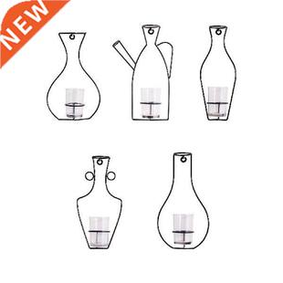 Retro Style Flower Vase Flower Arrangement Iron Line with