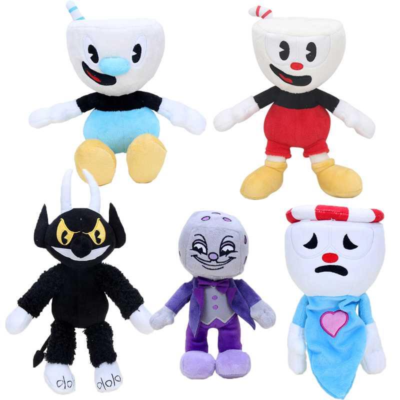 15cm-28cm Game Cuphead Plush Toy Mugman the Devil Legendary