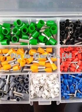 600Pcs Insulated Cord End Terminal Bootlace Cooper Ferrules