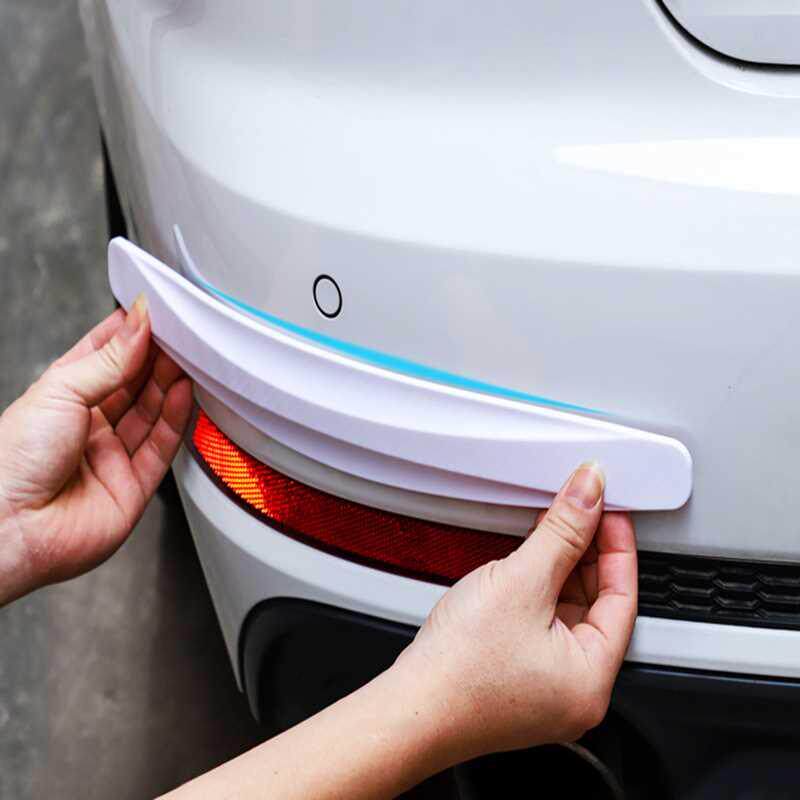 Car Bumper Protector Strip 2pcs Guard Corner Protection Stri