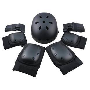 6 pieces Pads Elbow Wrist Knee Pad for Outdoor Sports