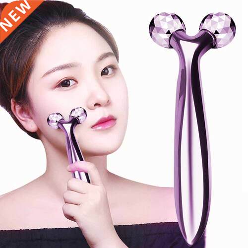 3D Roller Face-lift Wrinkle Remover Multicolor Y Shape Facia
